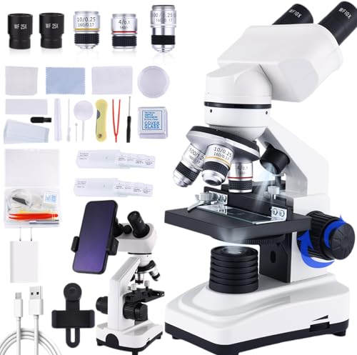 OOZSTAR Binocular Microscope 40X-2500X