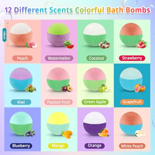 Handmade bath bombs for boys and girls