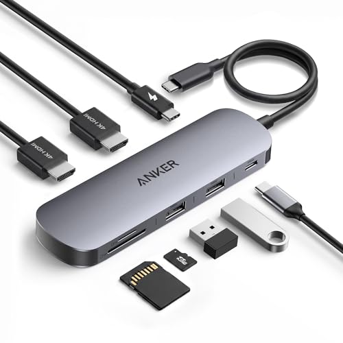Anker Nano 8-in-1 docking station front view