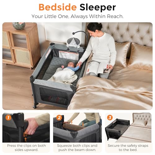 Folded Pamo Babe playard for travel storage