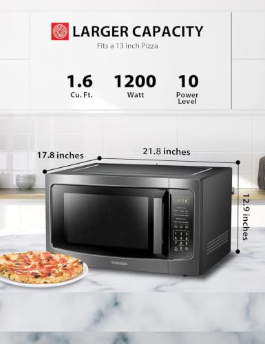 Control panel and display of TOSHIBA microwave