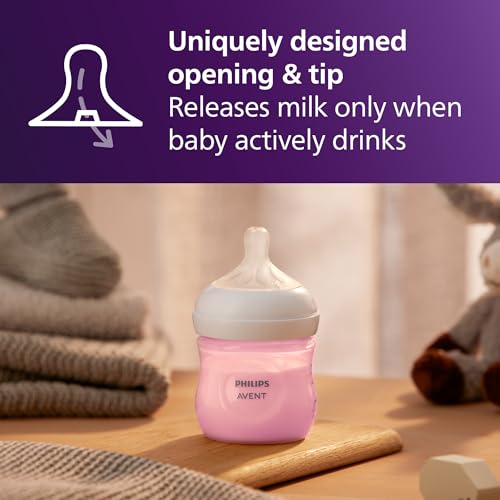 Close up of Philips Avent Natural bottle nipple