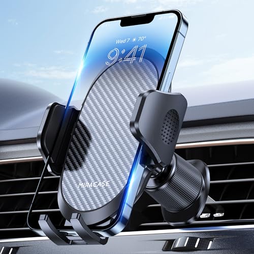 Miracase car phone holder with metal hook