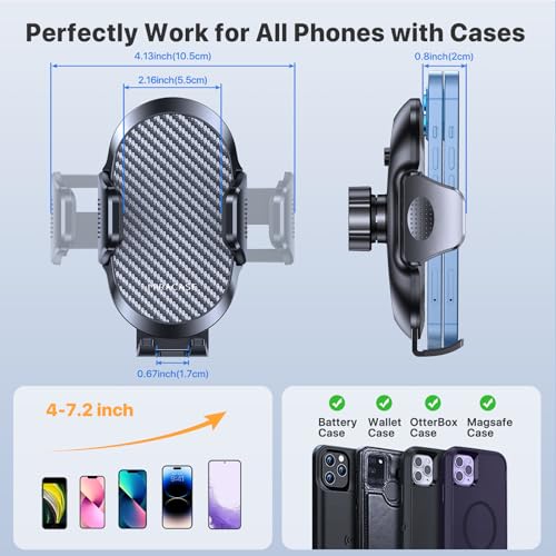 Miracase phone holder showing 360 rotation