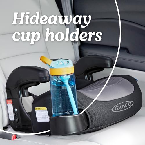 Graco TurboBooster hide-away cup holders