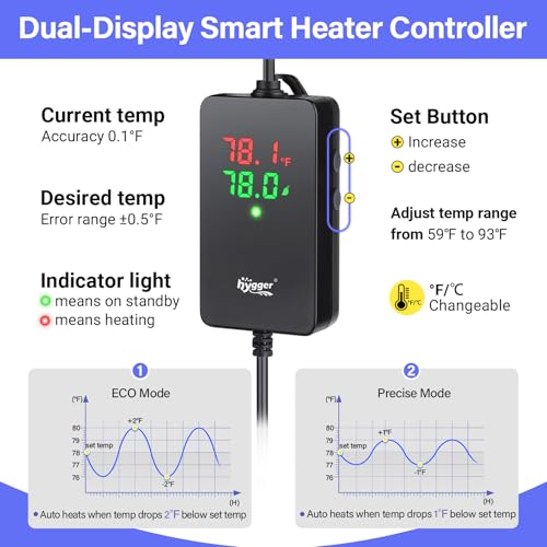 hygger quartz glass heating element