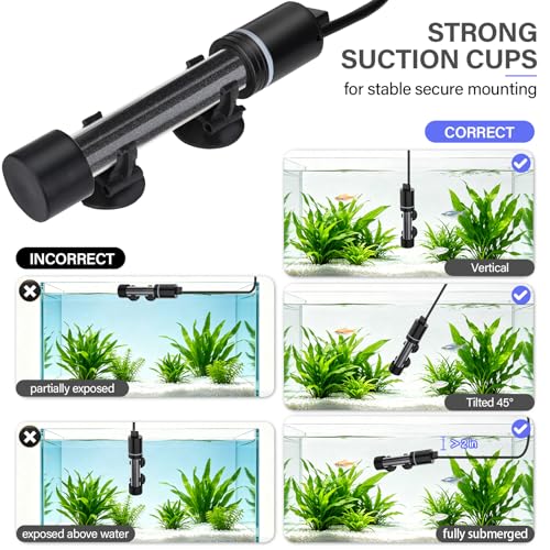hygger 500W aquarium heating package