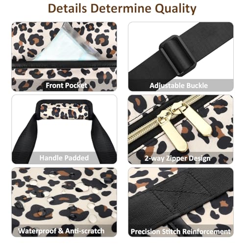 Backside luggage sleeve on the Capolo travel duffle