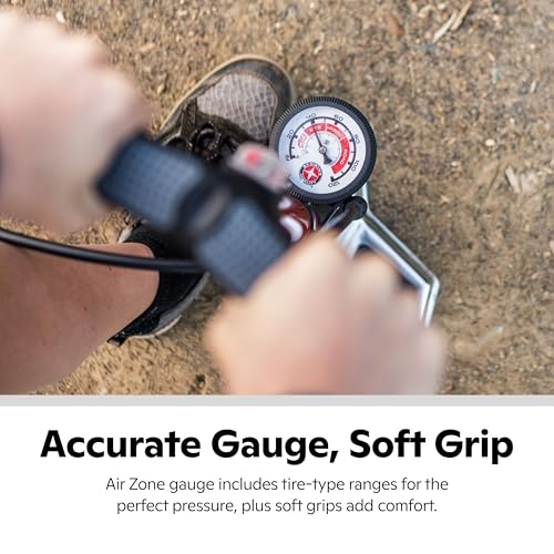 Schwinn Air Zone pressure gauge display