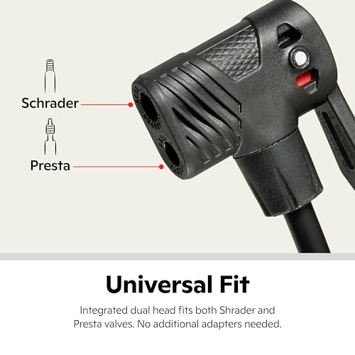 Soft grip handle on Schwinn bike pump