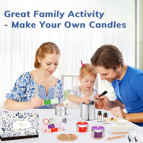 Yzoo candle making stainless steel pouring pot