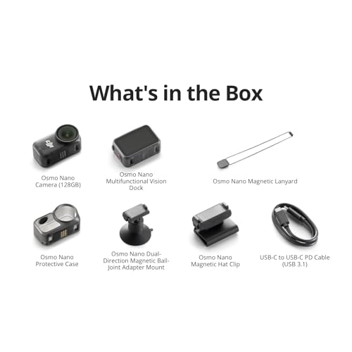 DJI Osmo Nano action camera perspective