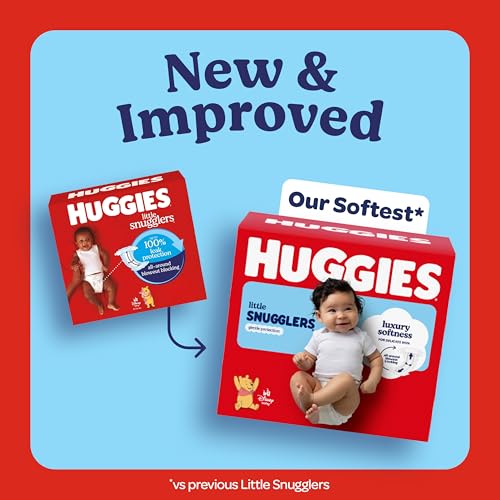 Huggies Little Snugglers diaper unfolded