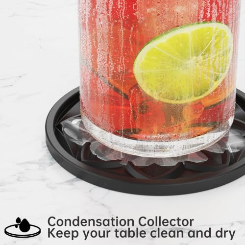 Circular pattern detail on HFHOME coaster