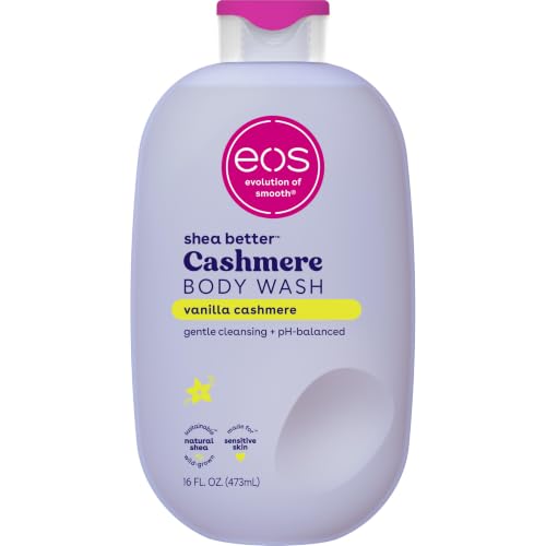 eos Vanilla Cashmere Body Wash bottle