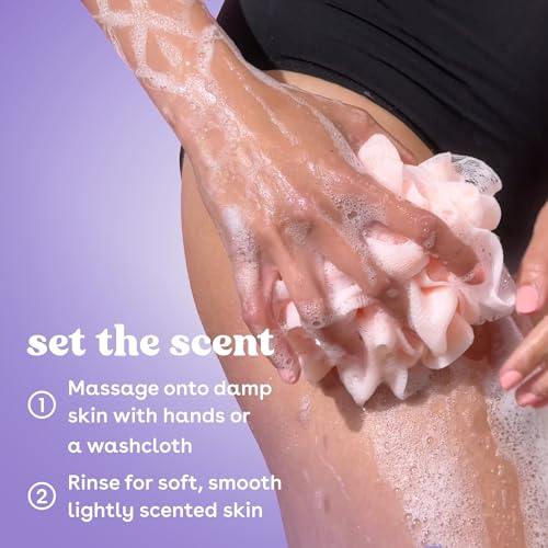 White bottle of eos Vanilla Cashmere wash