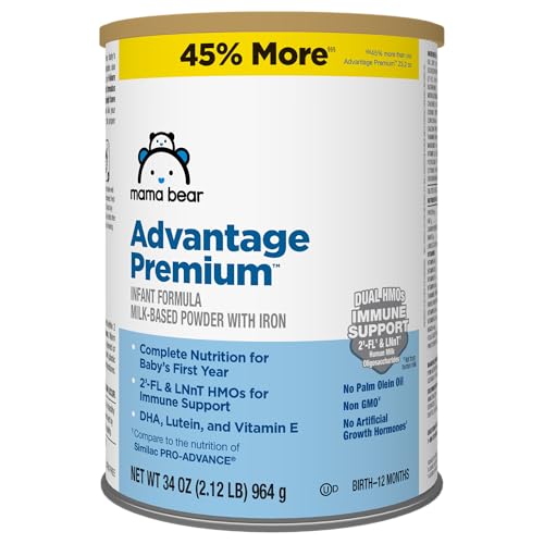 Mama Bear Advantage Premium Baby Formula tub front view