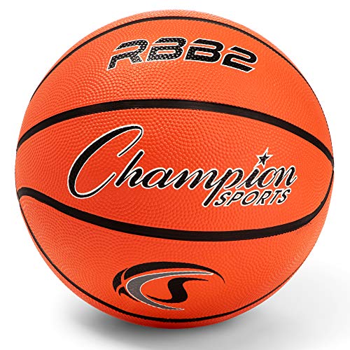 Champion Sports Junior Basketball orange front view