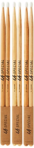 ProMark LA Specials Hickory 7A drumsticks pack