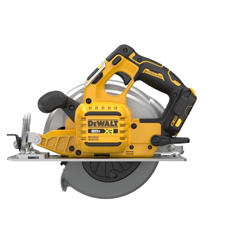 DCS590B circular saw depth adjustment scale