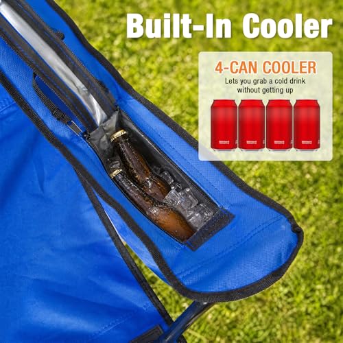 Side storage pocket on Romswi outdoor chair