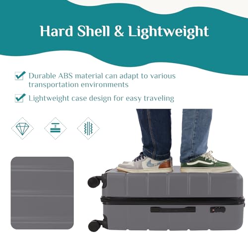 Side view of OLIXIS hardside luggage