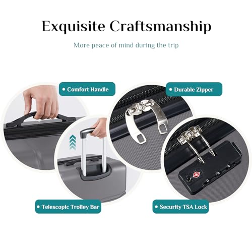Telescopic handle and top carry handle