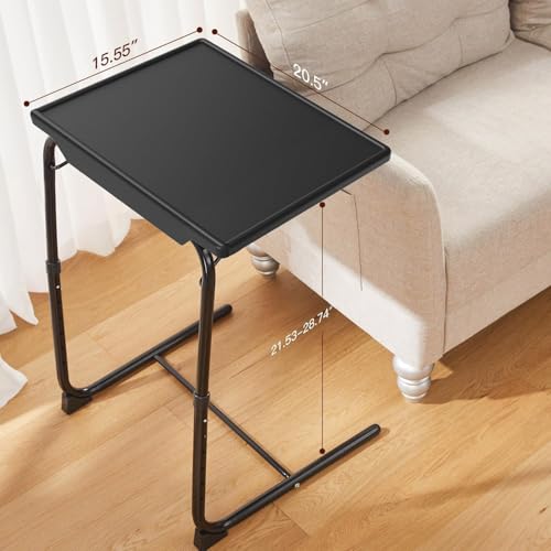 Adjustable legs demonstrating height settings