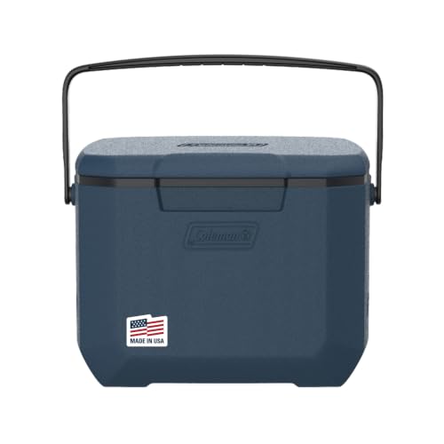 Coleman Chiller 16-Quart Cooler Sapphire side view