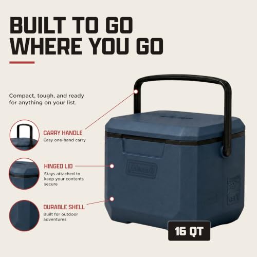 Coleman Chiller 16-Quart Portable Cooler open view