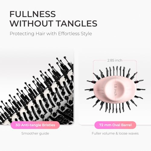 Pink TYMO 4-in-1 hair styling tool
