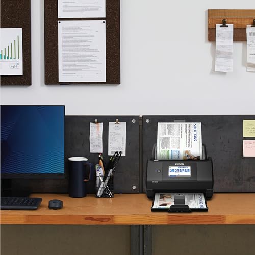 Epson ES-580W wireless connectivity menu