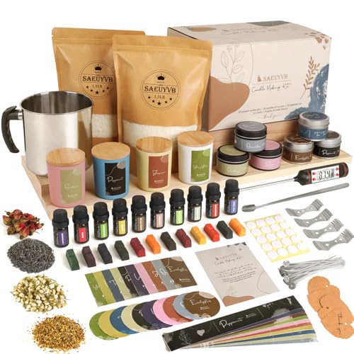 SAEUYVB candle making kit in gift box