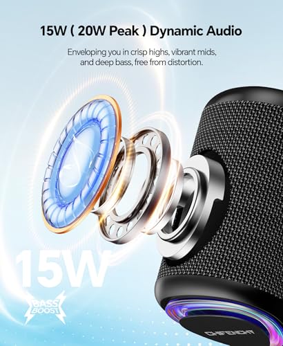 CHIFENCHY PulseSound Black speaker side profile