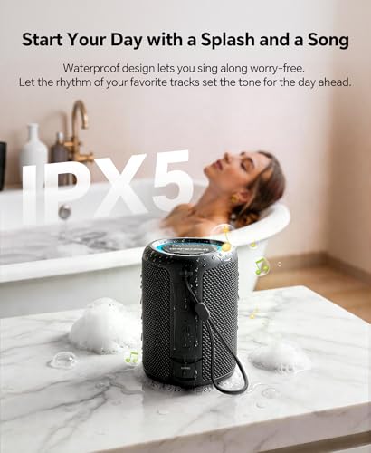 Compact speaker size comparison in a hand
