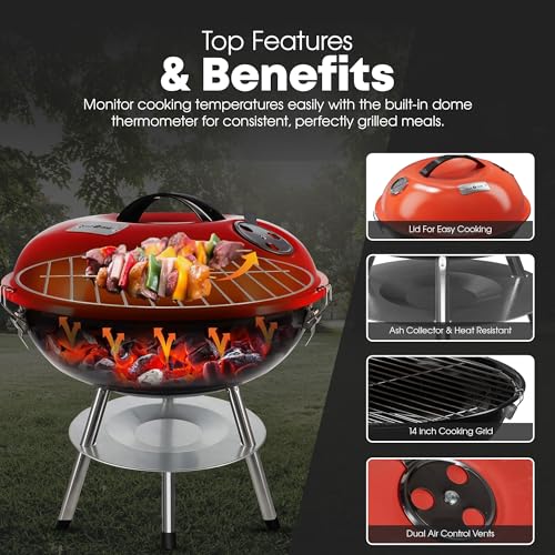 GasOne barbecue grill 3-point locking system