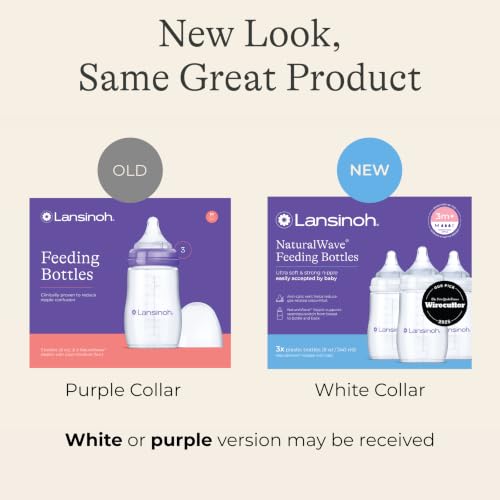 Lansinoh baby bottle silicone nipple detail
