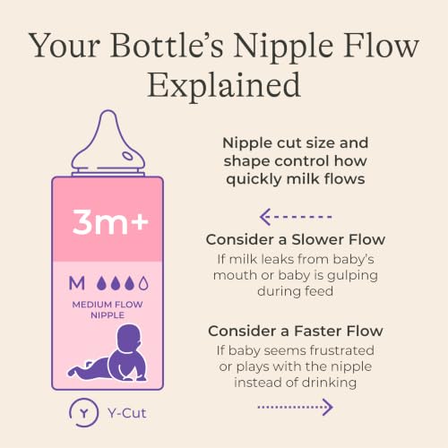 Lansinoh bottle cap and nipple structure
