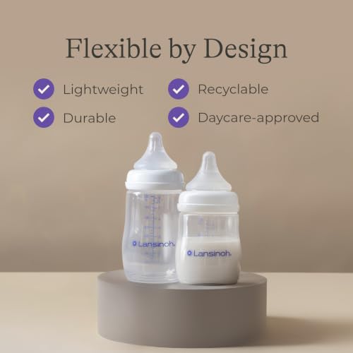 Lansinoh 8 ounce bottle ventilation system