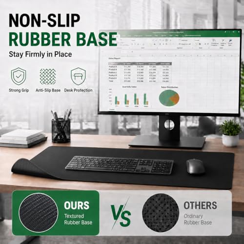 KTRIO extended mouse pad side profile