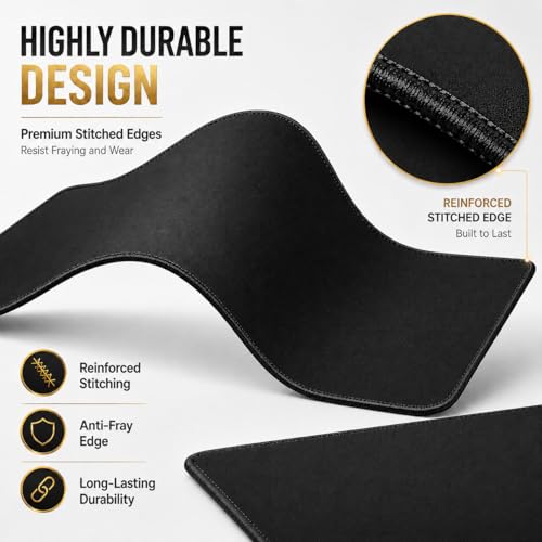 KTRIO black mouse pad rubber base