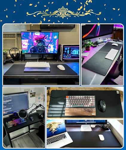 KTRIO desk mat with keyboard and mouse