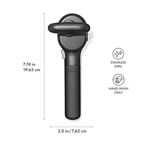 Removing a lid with OXO built-in pliers