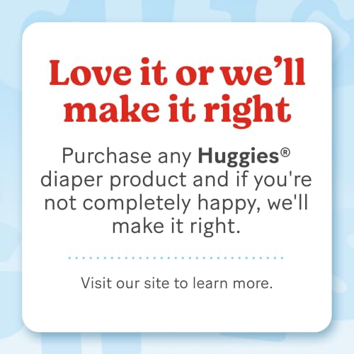 Huggies Snug & Dry stacked diapers