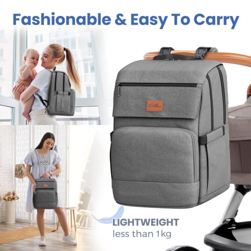 Pillani backpack showing laptop sleeve compartment