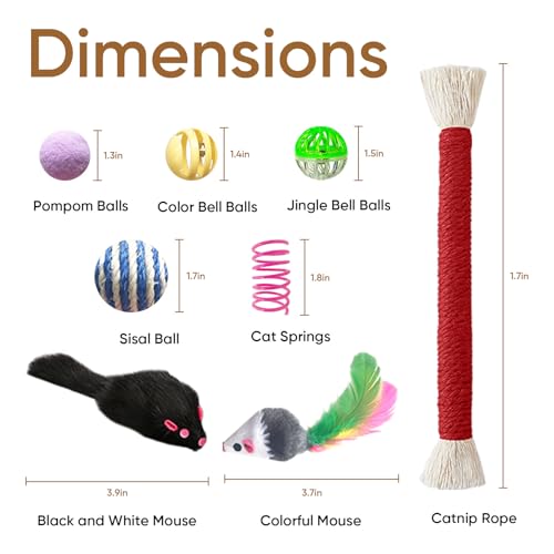 Jingle bell and pompom balls