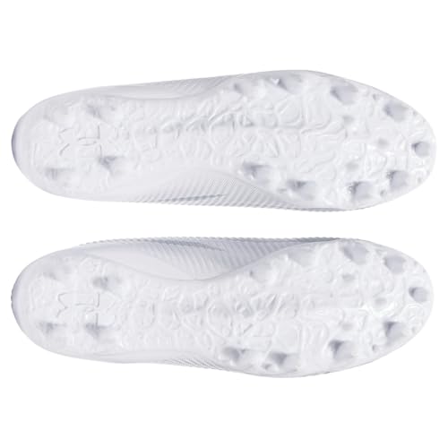 Bottom view of Under Armour football cleat traction plate
