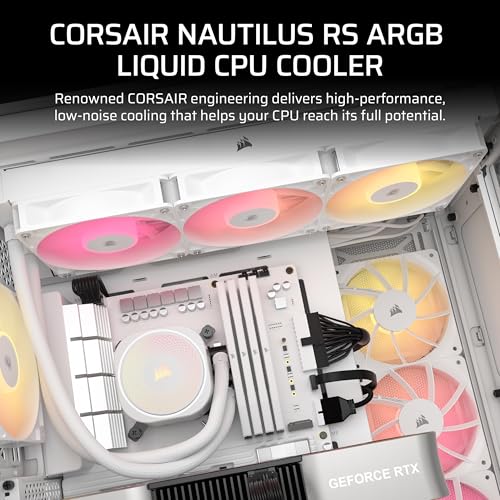 Liquid CPU cooler radiator and fans