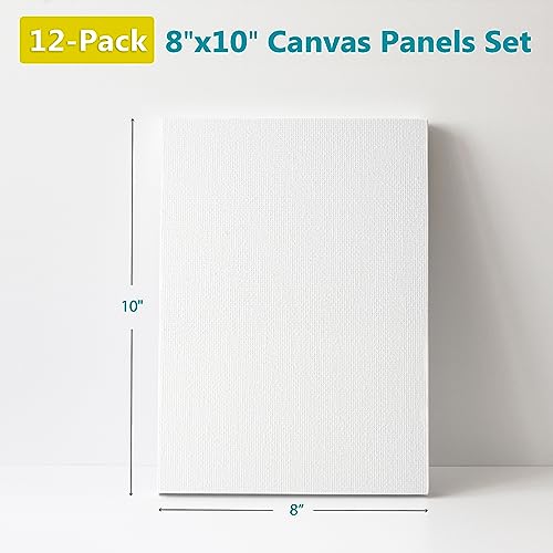 Triple-primed white canvas surface