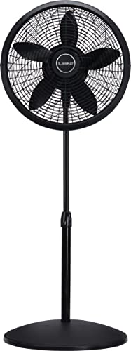 Lasko 1827 black fan side profile